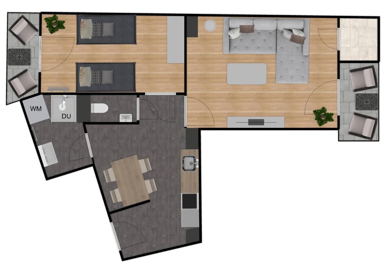 Smarte Dachgeschosswohnung Mit 2 Terrassen Direkt Am Hauptbahnhof فيينا المظهر الخارجي الصورة